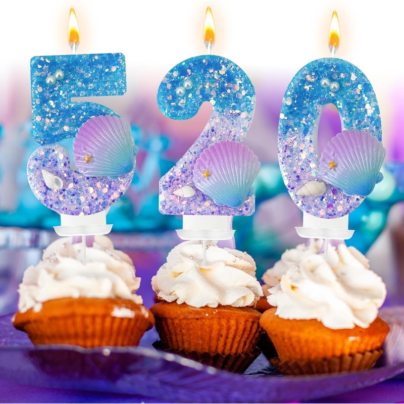 Paraffin Wax - Bougie d'anniversaire numérique à combinaison libre