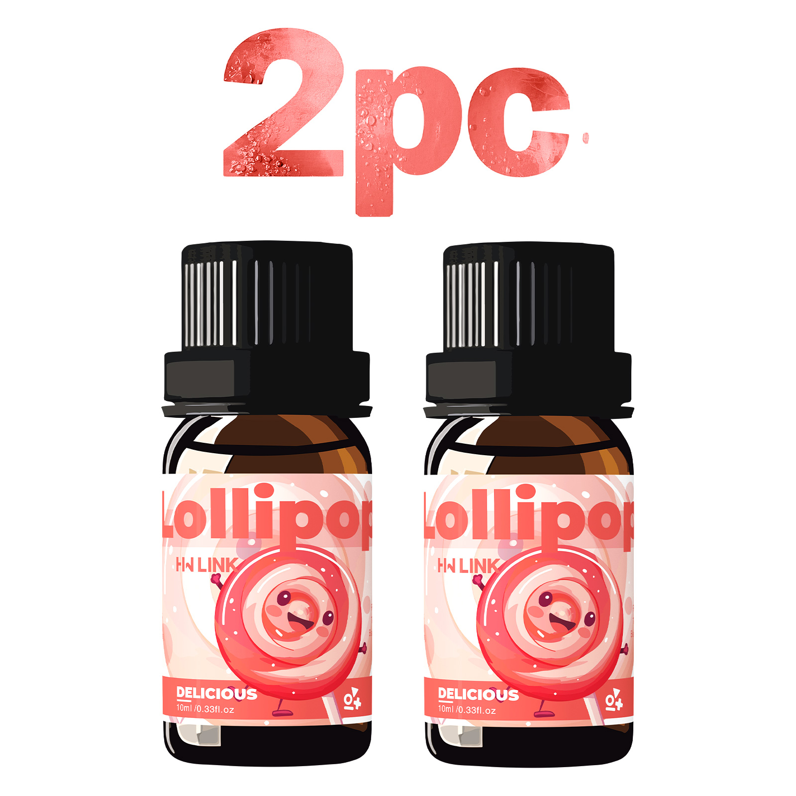 Candle Fragrance - 2 flacons d'huiles parfumées délicieuses pour