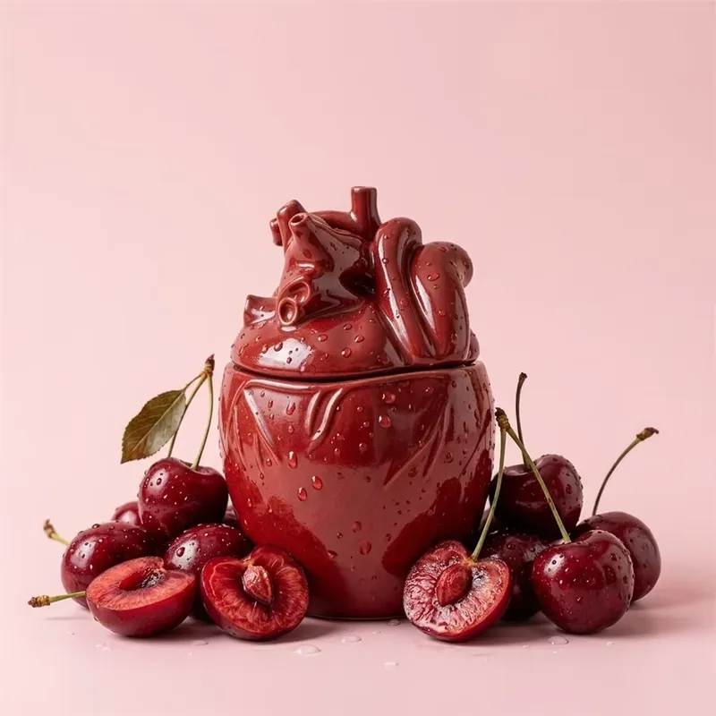 Candle Molds - Moule en forme de cœur sculpté