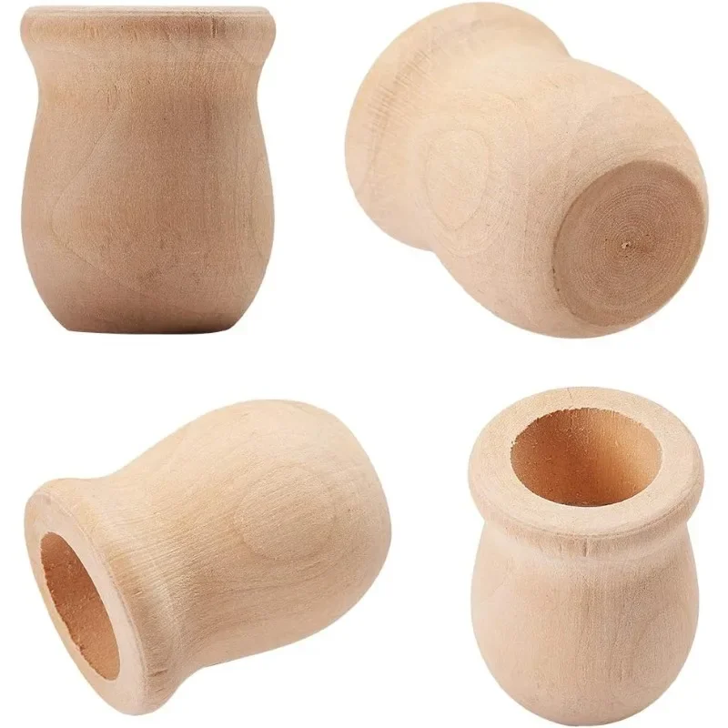 Vase à fleurs en bois vierge i - Candle Containers avis et prix