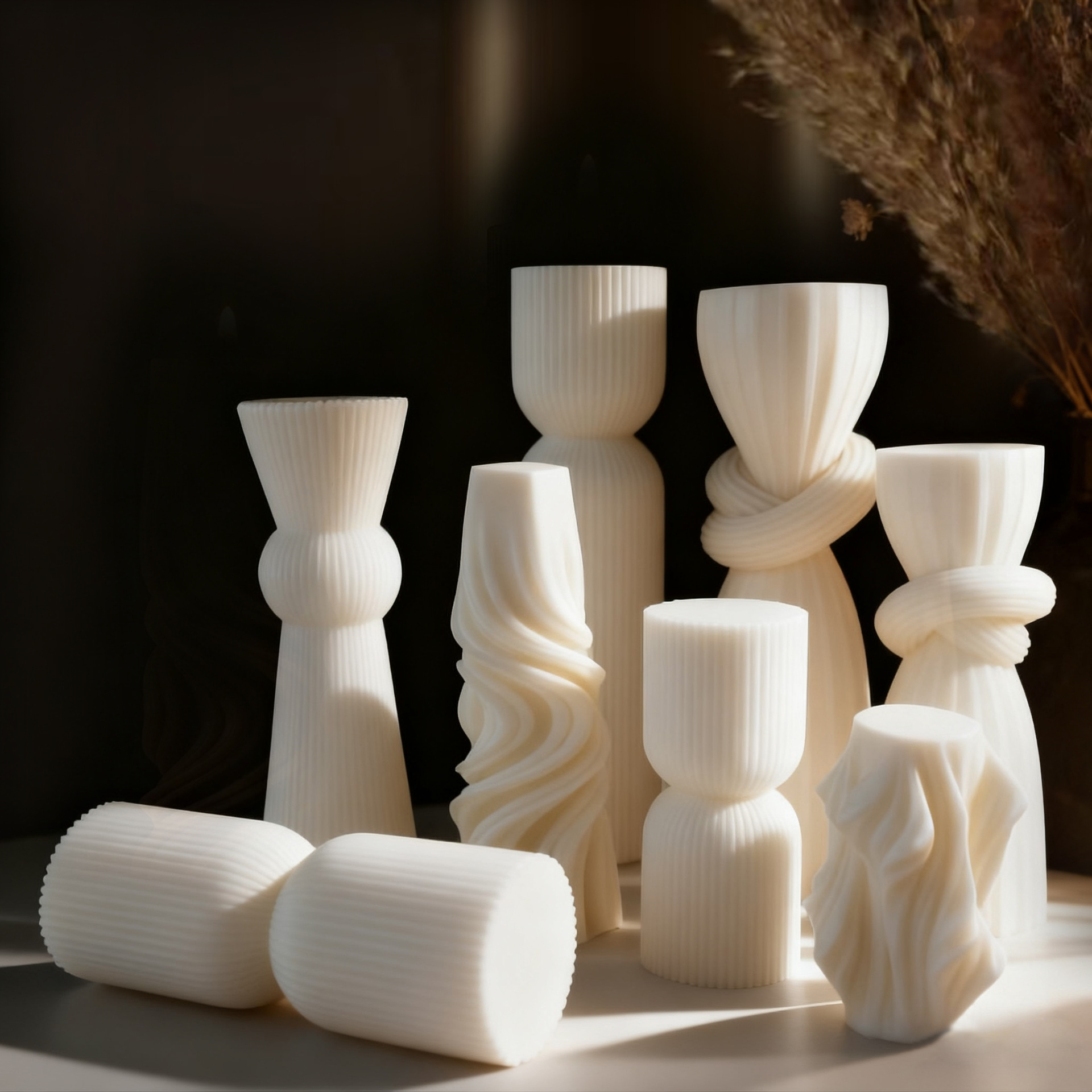 Bougie parfumée blanche minima - Silk Candle avis et prix