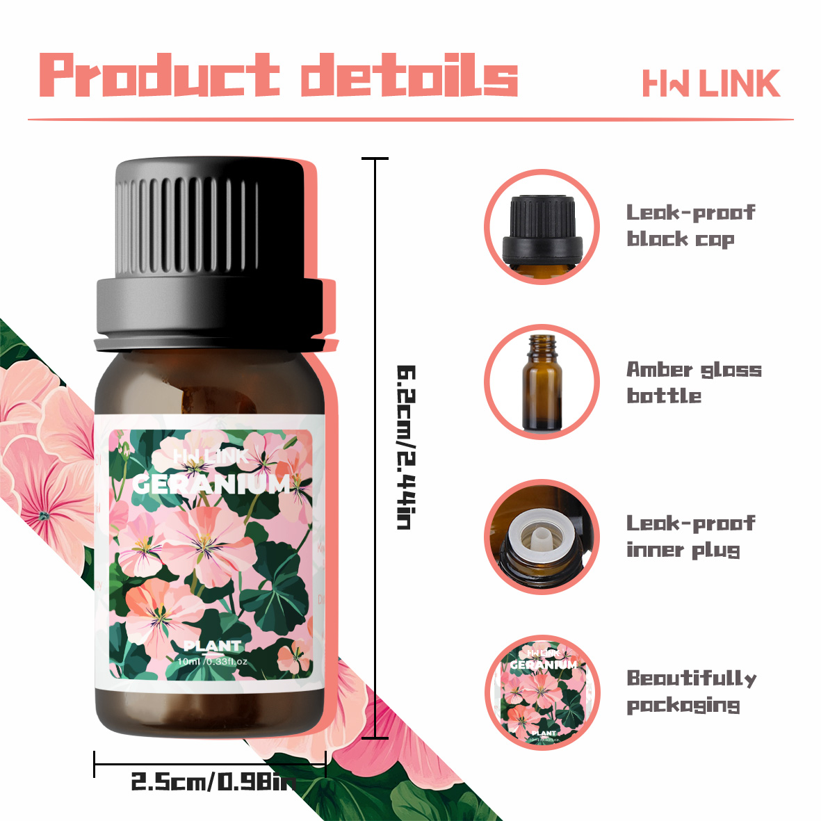Huiles essentielles de géraniu - Silk Candle avis et prix