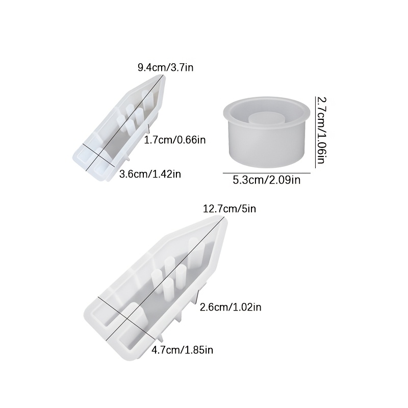 DNEJIU 3 pièces moule en résin - Candle Molds avis et prix